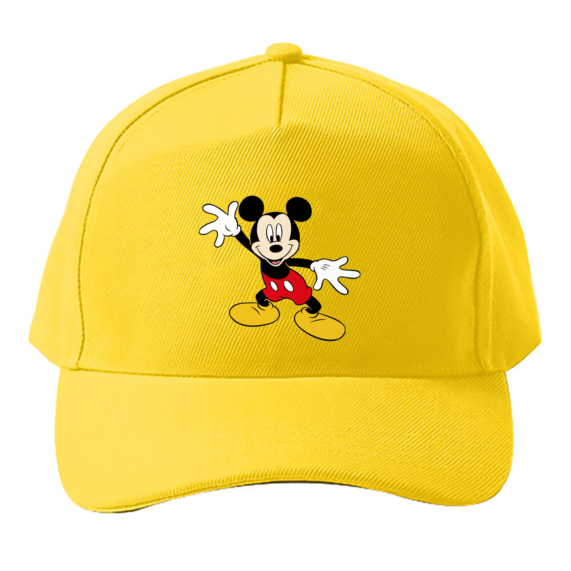 （画像用） ミッキーマウス Mickey Mouse ベースボールキャップ 綿100％ 男女兼用 帽子 スポーツ